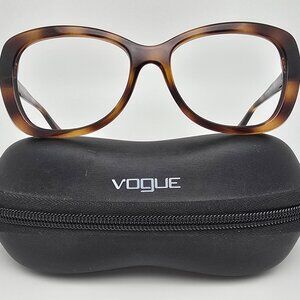 Vogue VO2943-SB W656/T5 Tortoise Rhinestone Sunglasses Frame w/ Case 55-17-135